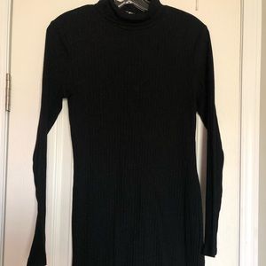 Black long sleeve SHEIN Bodycon dress. Size medium